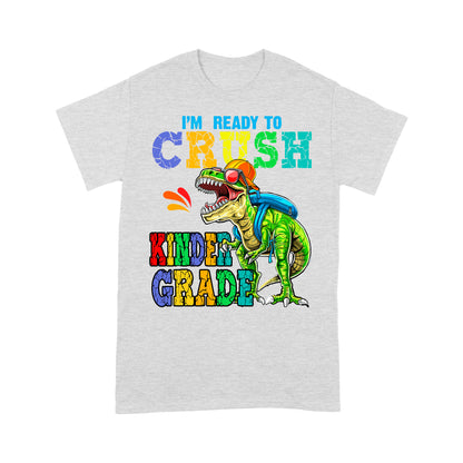 Personalized Custom Back To School Shirt, Ready To Crush Kindergarten, Back To School Gift