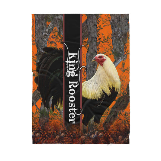 InfiniteStore 3D Printed Rooster Sherpa Blanket ML