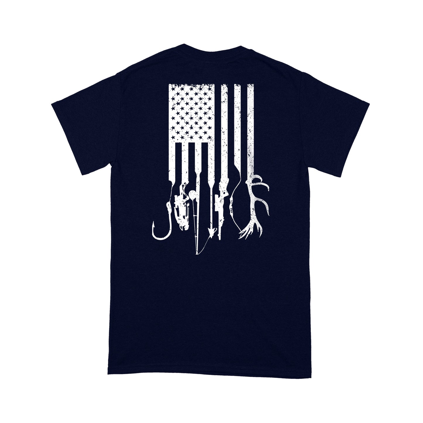 Hook Gear American Flag fishing T-shirt HC
