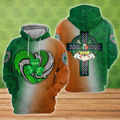Irish Saint Patrick Day 3D All Over Printed Unisex Shirt
