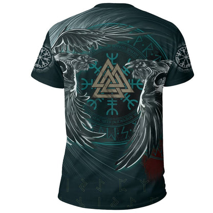 Viking Hoodie Ravens Skull Tattoo HP261210 - Amaze Style™-Apparel