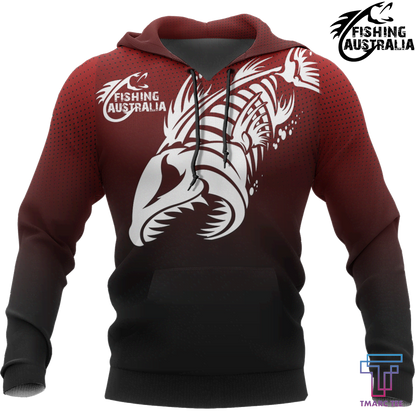 Fishing Australia - Eat Sleep Fish Repeat Hoodie HC4204 - Amaze Style™-Apparel