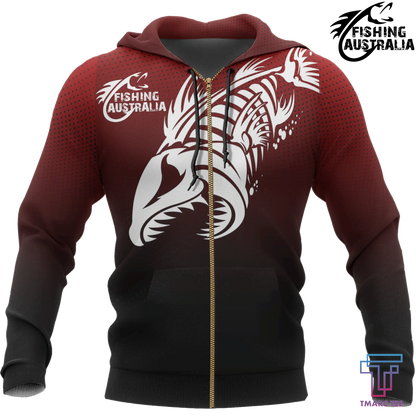 Fishing Australia - Eat Sleep Fish Repeat Hoodie HC4204 - Amaze Style™-Apparel