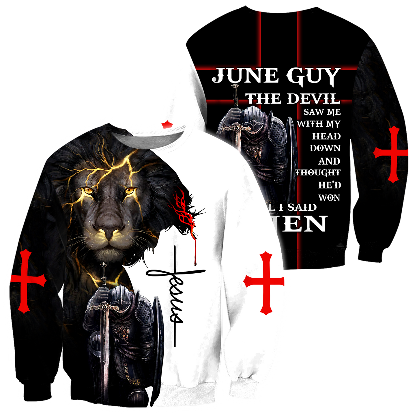 June Guy- Untill I Said Amen 3D All Over Printed Shirts For Men and Women Pi250501