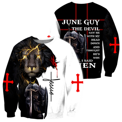 June Guy- Untill I Said Amen 3D All Over Printed Shirts For Men and Women Pi250501