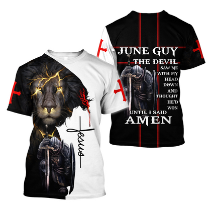 June Guy- Untill I Said Amen 3D All Over Printed Shirts For Men and Women Pi250501