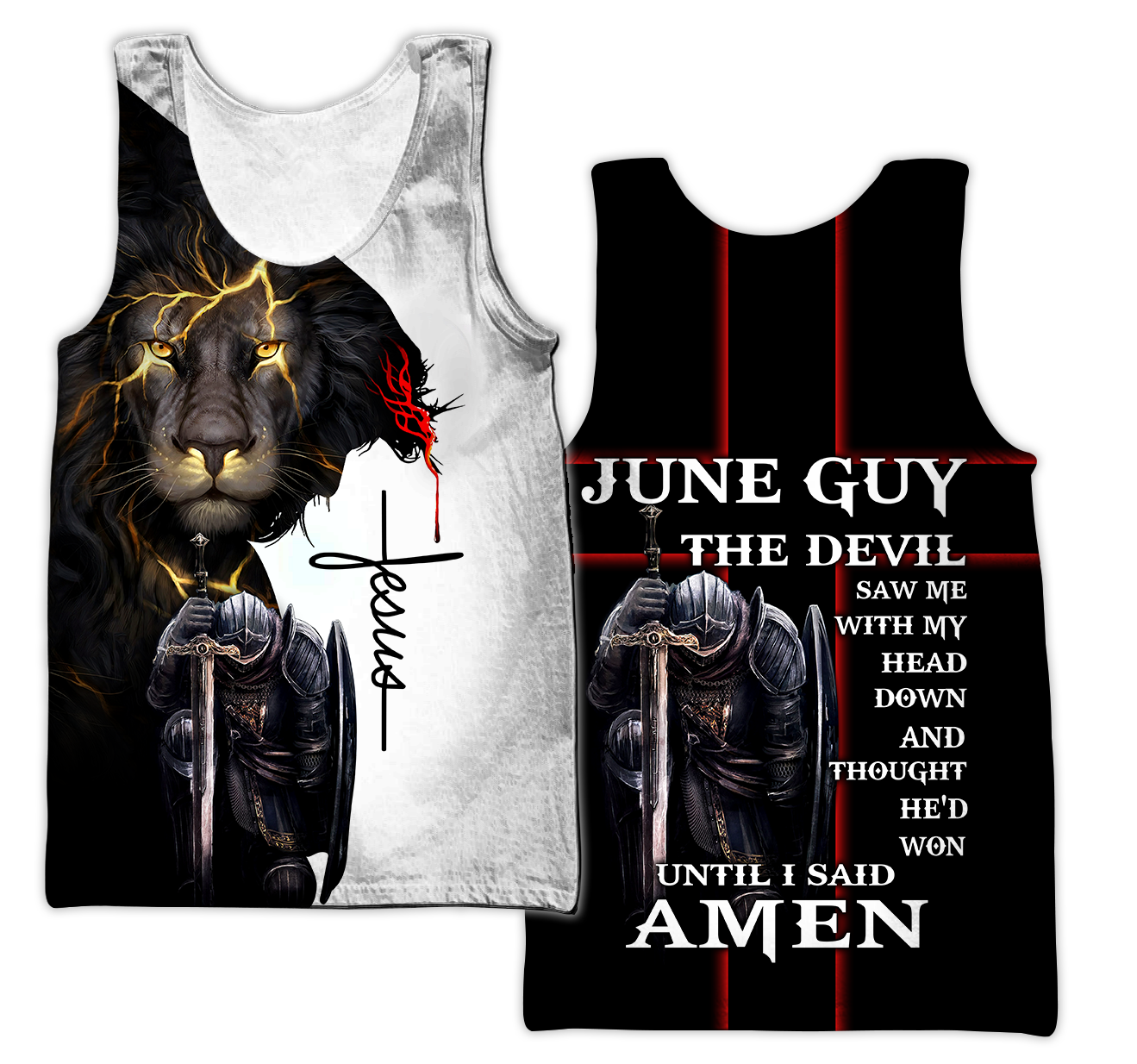 July Guy- Until I Said Amen 3D All Over Printed Shirts For Men and Women Pi250501S7