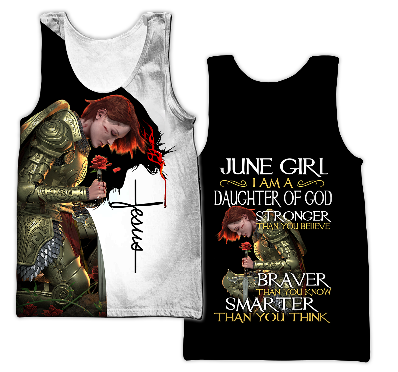 June Girl - I Am A Daughter Of God 3D All Over Printed Hoodie