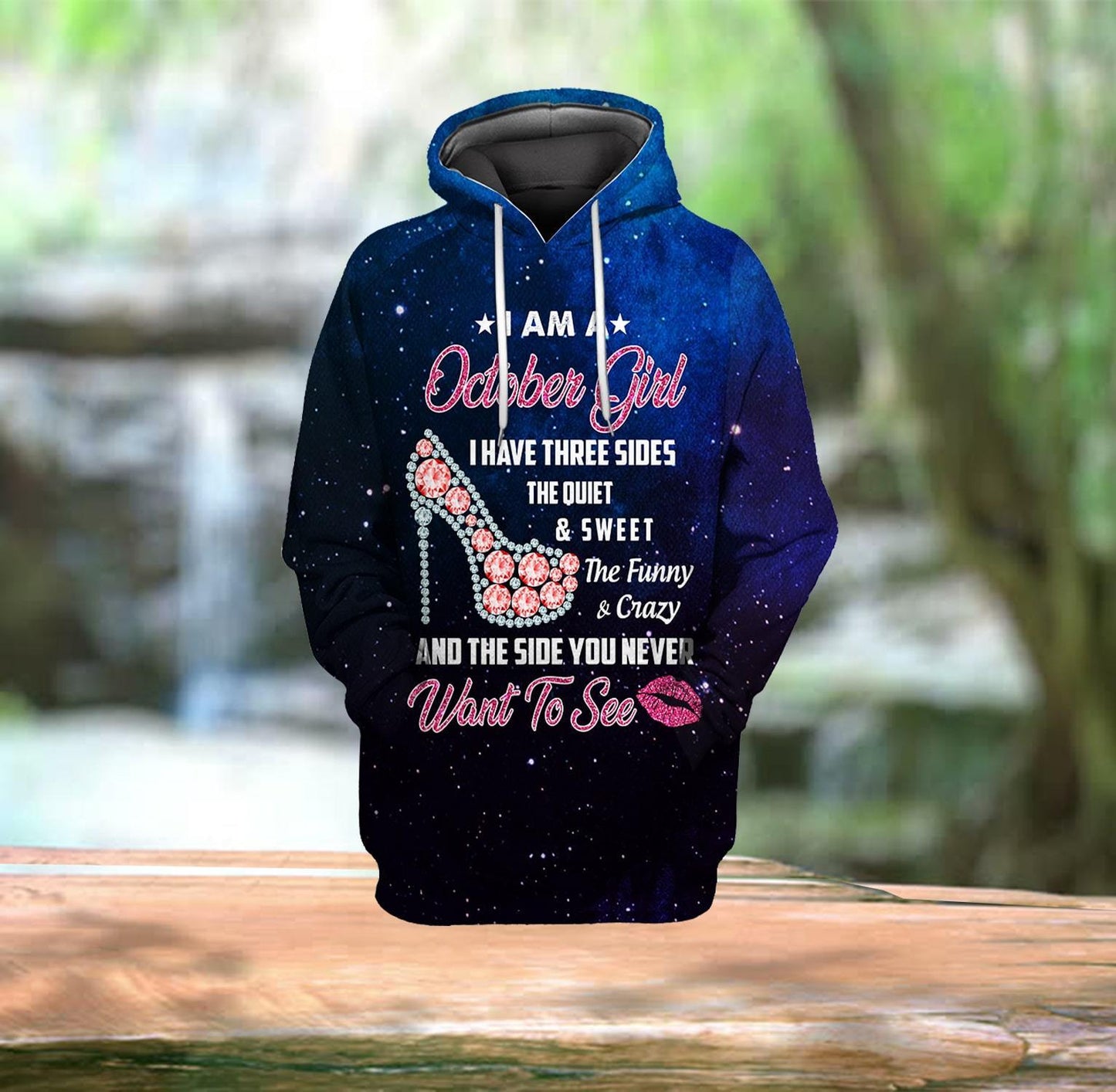 October Girl I Have 3 Sides 3D All Over Print Shirts DQB08142004