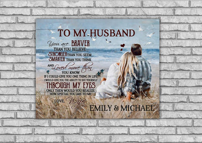Personalized To my Husband - Couple - Wedding Anniversery XT 20.16