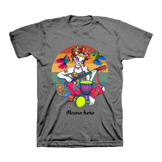 Hippie Guitar Girl