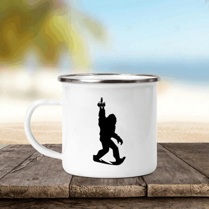 Big Foot- I hate People- Personalized Name Campire Mug XT - SN 2