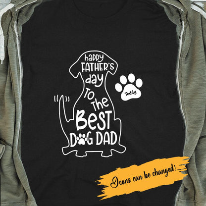 To The Best Dog Dad - The Best Personalized Gift For Father's Day