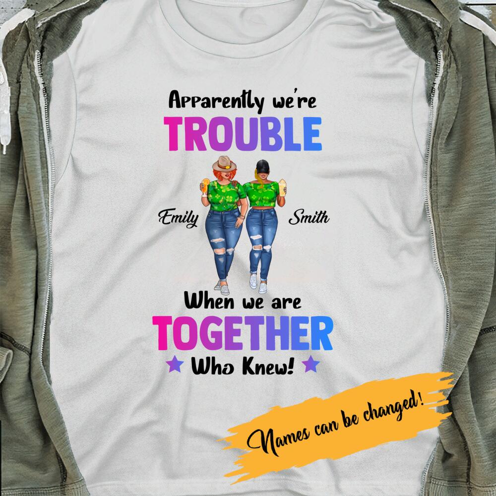 Personalized Irish Saint Patrick Day Curvy Girl T-shirt XT