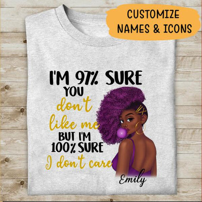 I Do Not Care BWA Personalized T Shirt, Best Gift For Girls and Friends