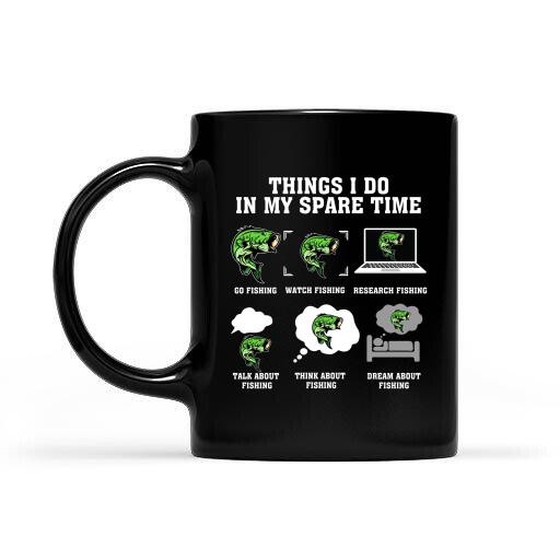 Thing I Do In My Spare Time Personalized T-Shirt, Mug,  Best Gifts For Friends And Fishing Lovers
