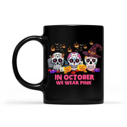 Halloween Costume Ideas In October We Wear Pink Personalized T-shirt For You Friends Mom
