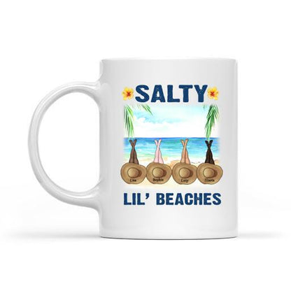 Salty Lil Beach Personalized For Girlfriends Group Friends Special Shirt