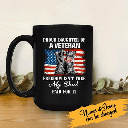 Freesom Is'nt Free My Dad Paid For It Personalized T-shirt Special Gift For Dad Papa