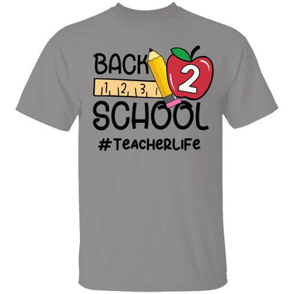 Back To School T-shirt Teacher Life Personalized T-shirt For Teacher Friend