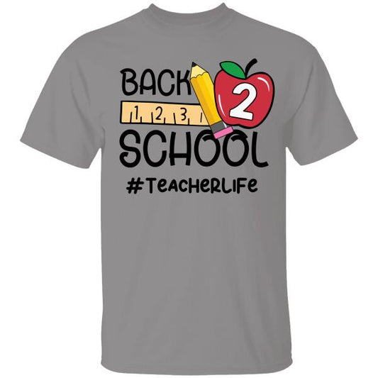 Back To School T-shirt Teacher Life Personalized T-shirt For Teacher Friend