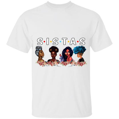 Sistas Afro Women together Personalized T-shirt, Best Gift For Women