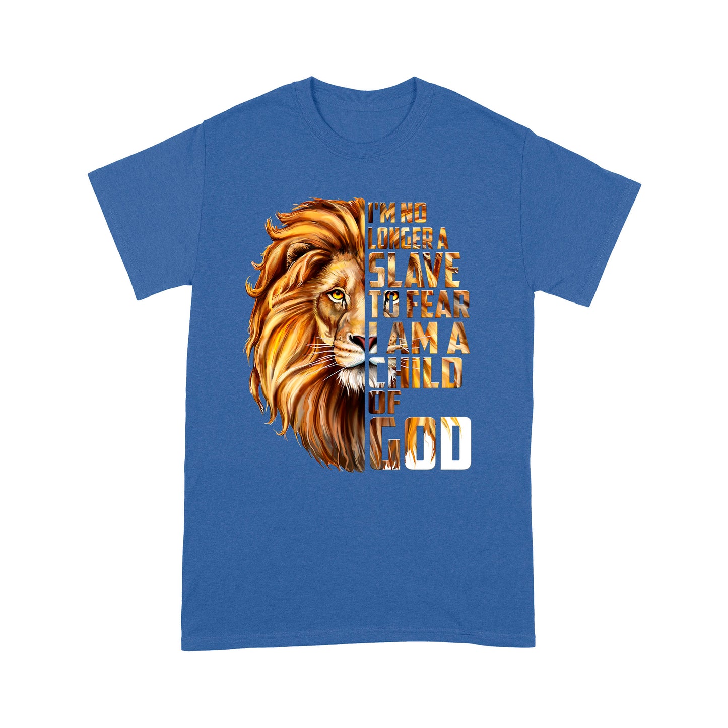 I'm No Longer A Slave To Fear Standard T-shirt TA