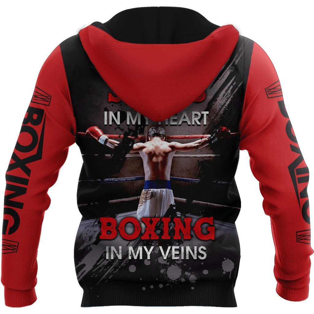 Jesus In My Heart - Boxing In MyVein 3D All Over Printed Unisex Shirts