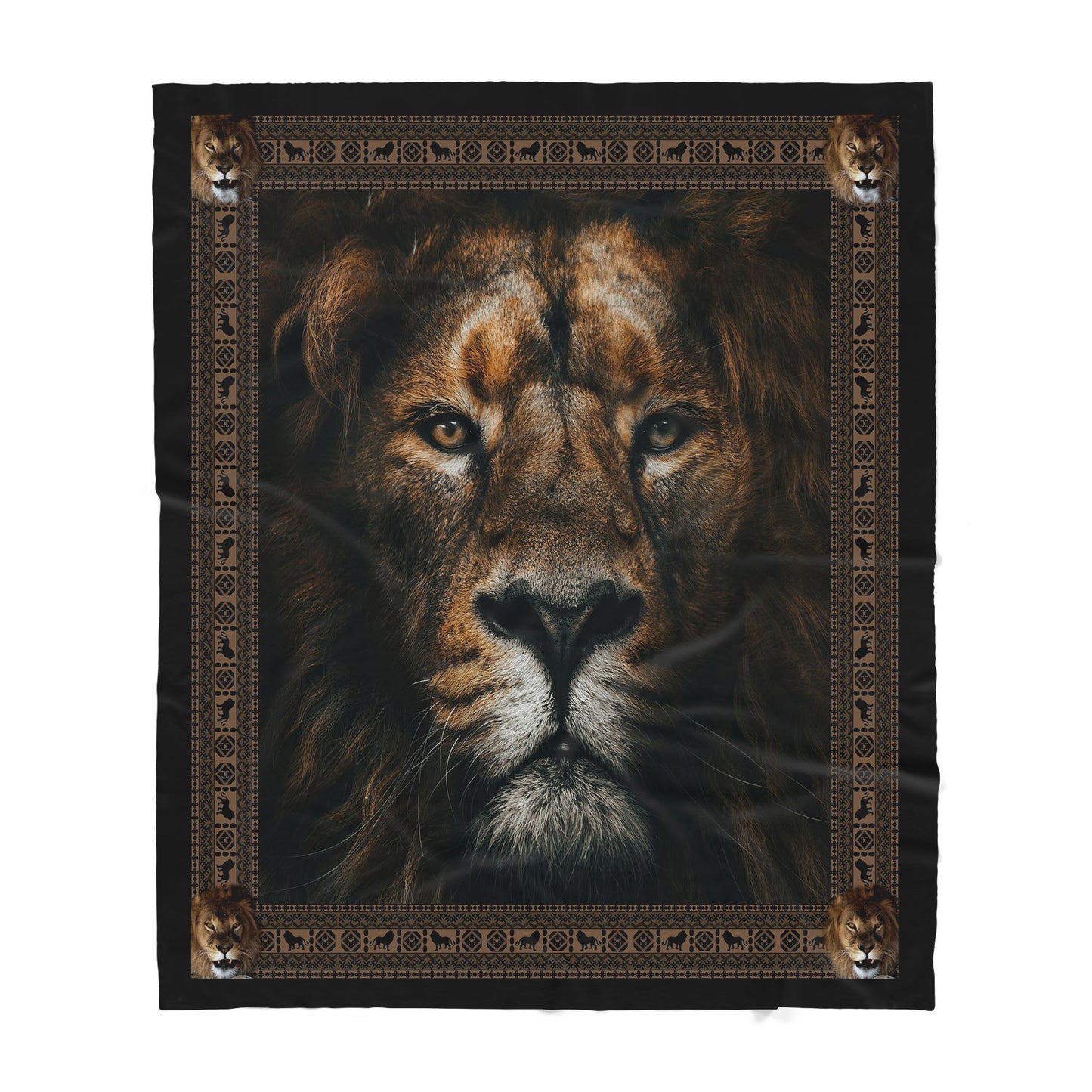 Silience King - Love Lion - Sherpa Blanket TP