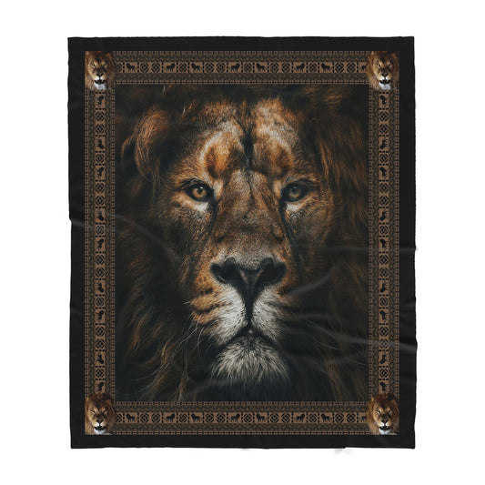 Silience King - Love Lion - Sherpa Blanket TP