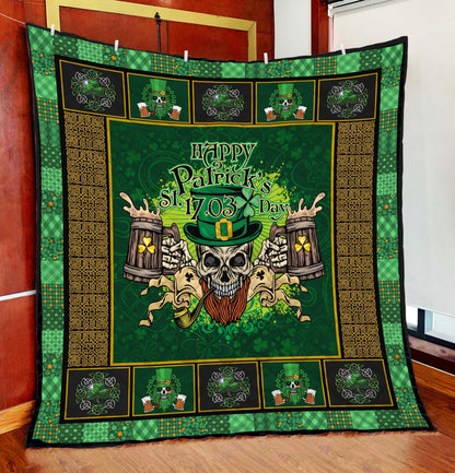 Irish Saint Patrick Day 3D All Over Printed Blanket