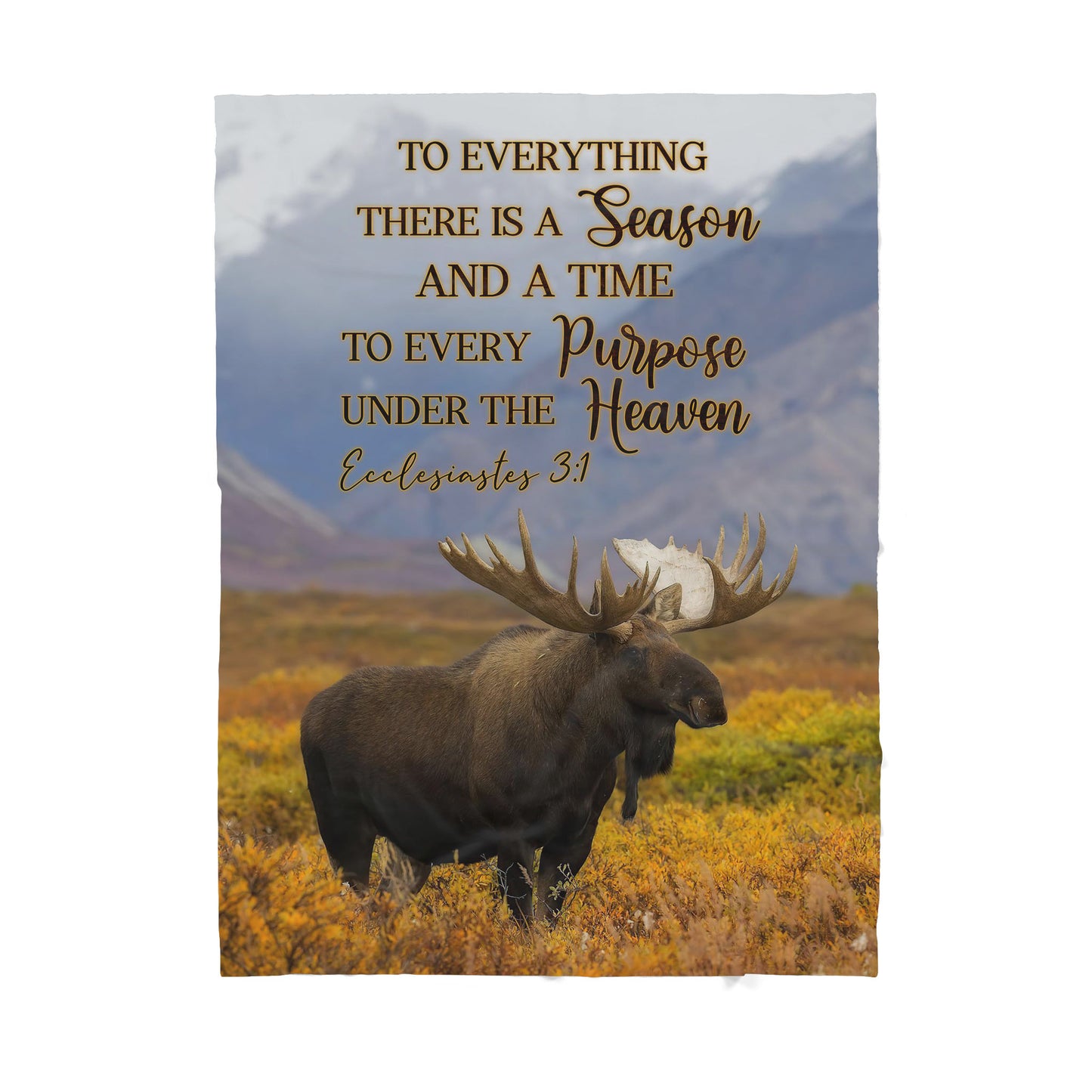 Deer Hunting Sherpa Blanket TT