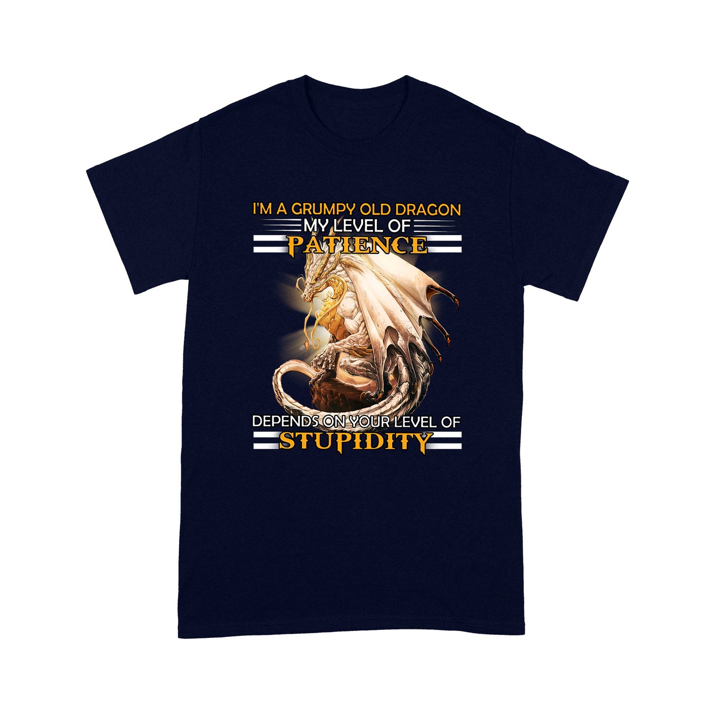 Dragon I'm A Grumpy Old Dragon Standard T-shirt HG