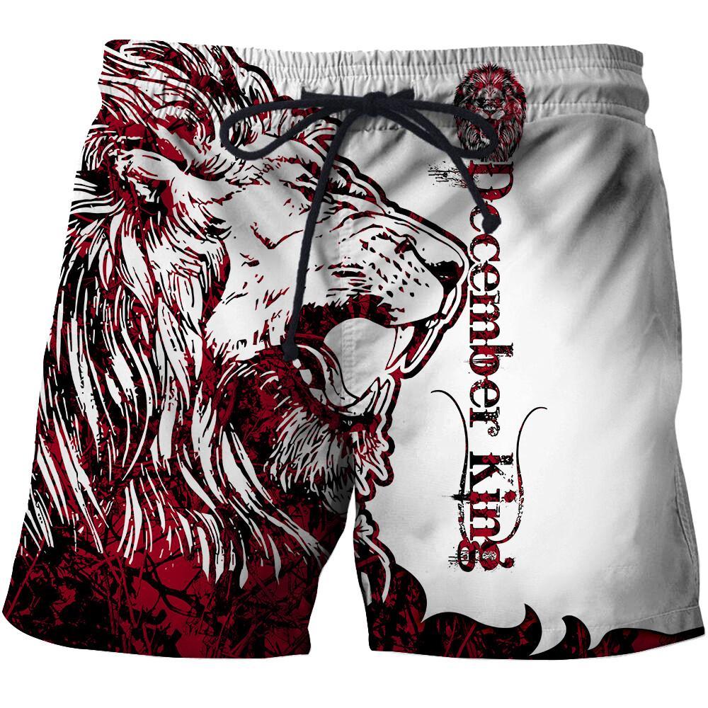December King Lion 3D All Over Printed Unisex Shirts