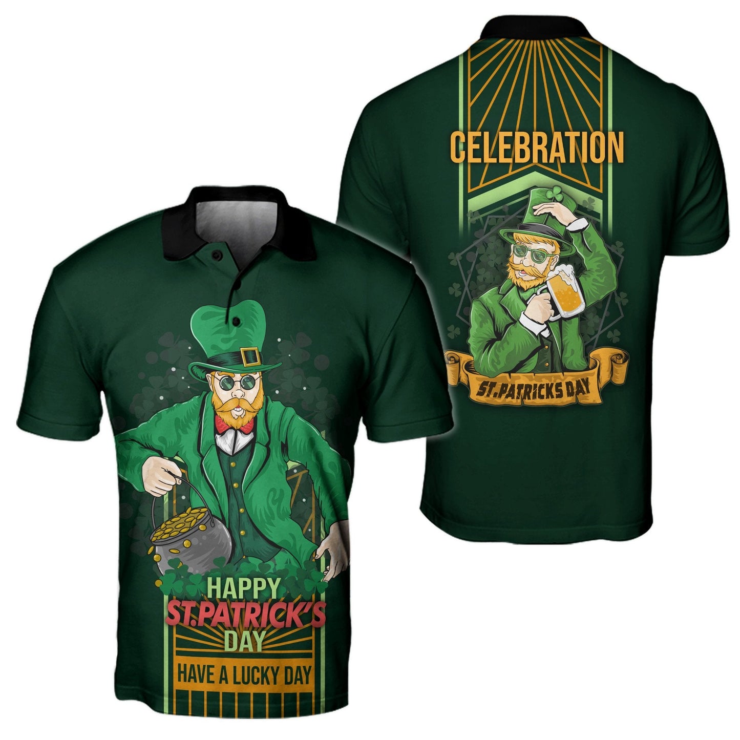 Irish Saint Patrick Day 3D All Over Printed Unisex Shirt