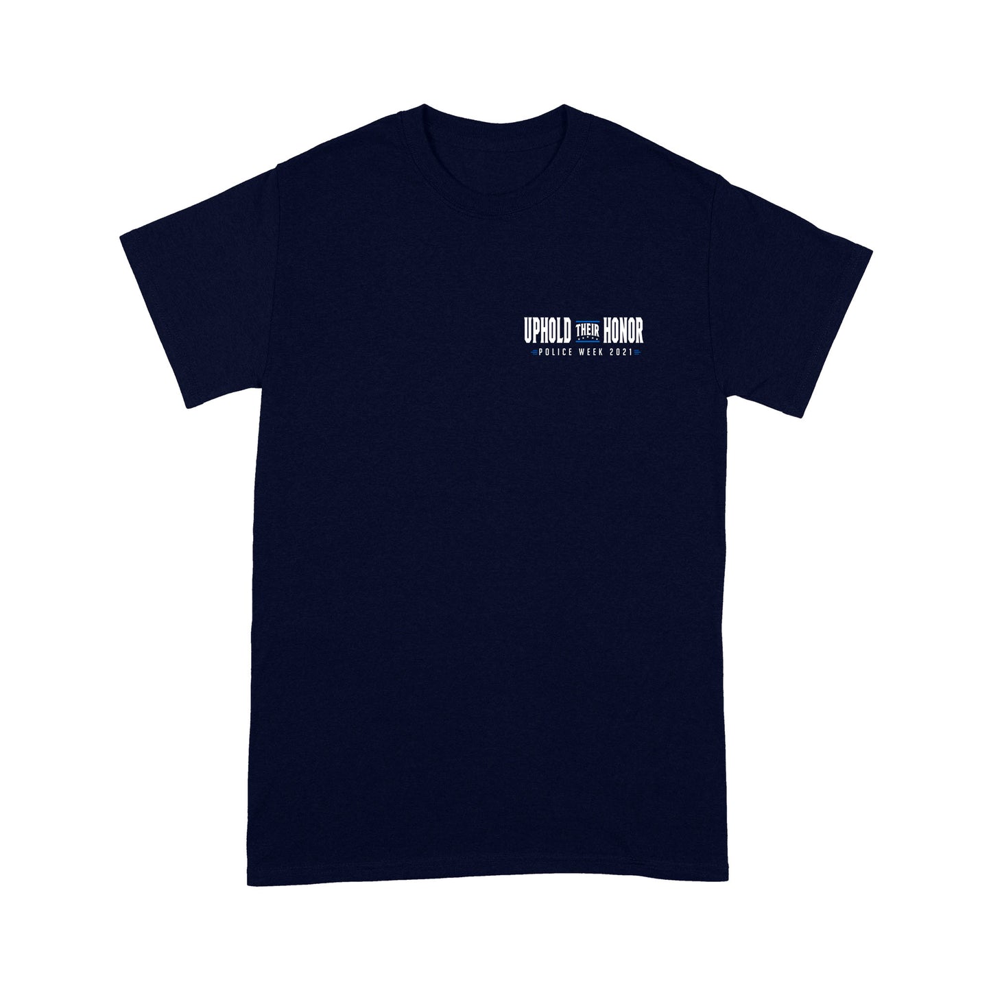 Police Week Uphold Their Honor Personalized T-shirt Special Gift For Dad Papa Grandpa