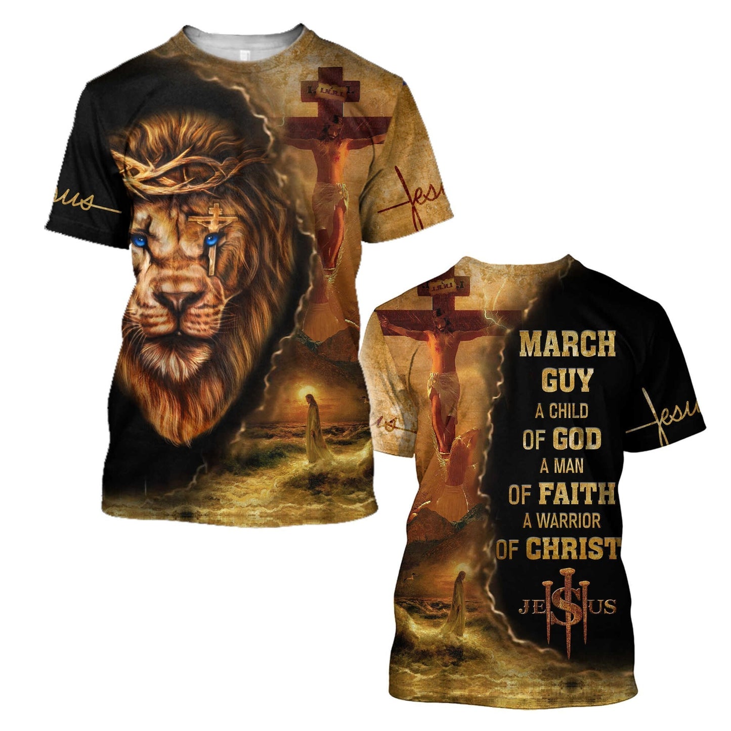 March Guy - Child Of God 3D All Over Printed Unisex Shirts