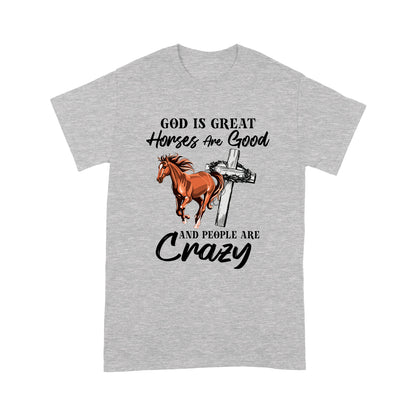 Horses Are God Standard T-shirt TN