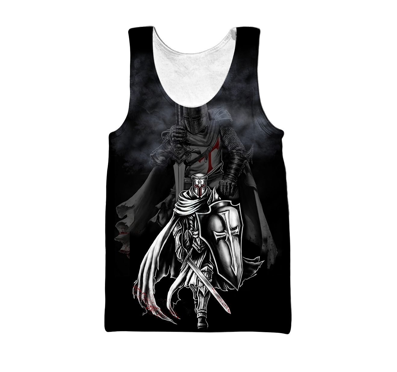 Premium Knight Templar All Over Printed Shirts For Men And Women MEI