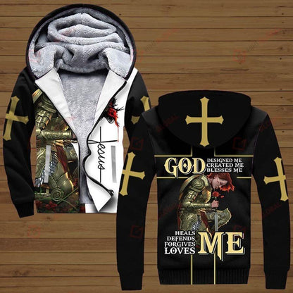 God Designed Me, Create Me, Blesses Me - 3D All Over Printed Shirts For Men and Women