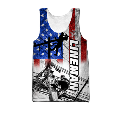 Premium All Over Printed Lineman Shirts MEI