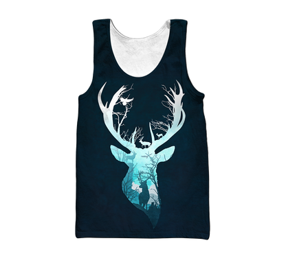 Deer Hunting 3D All Over Printed Shirts For Men LAM20060801-LAM