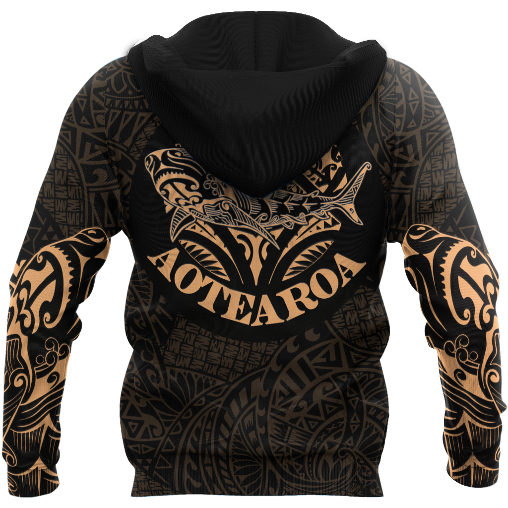 Maori shark tattoo 3d all over printed shirt and short for man and women HHT17072001