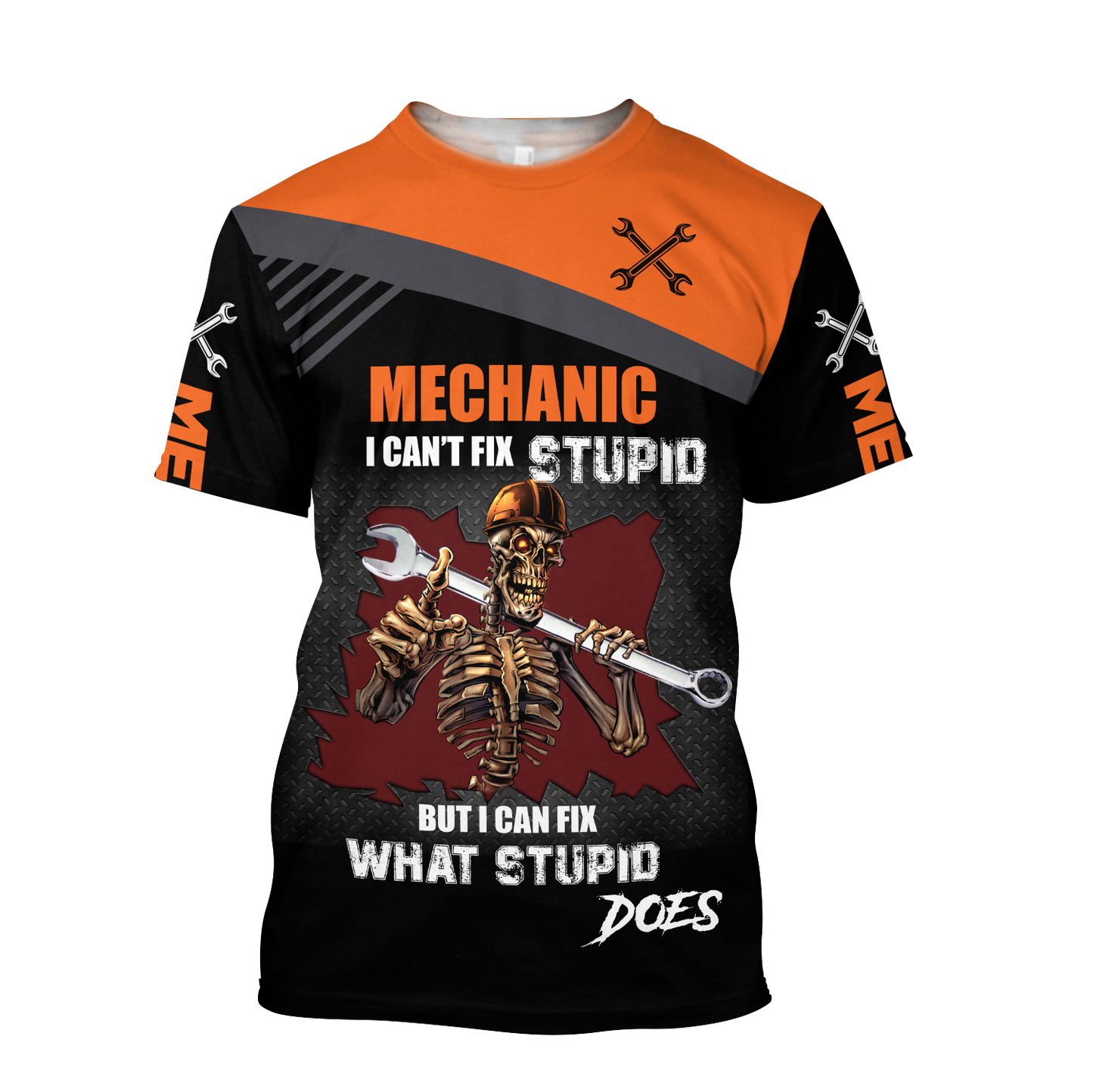 I Can Fix What Stupid Does All Over Printed Mechanic Hoodie For Men and Women TN
