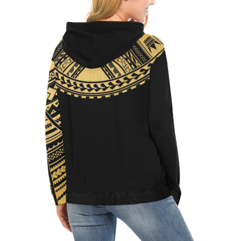 Maori Hoodie Polynesian Ethnic Style A7 - Amaze Style™-Apparel