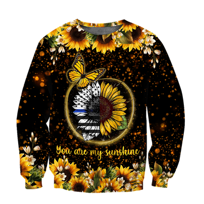 3D All Over Print You Are My Sunshine Hoodie HHT28082005