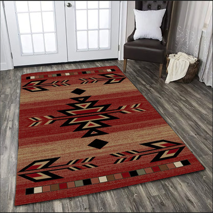 Native American Pattern Rug MEI