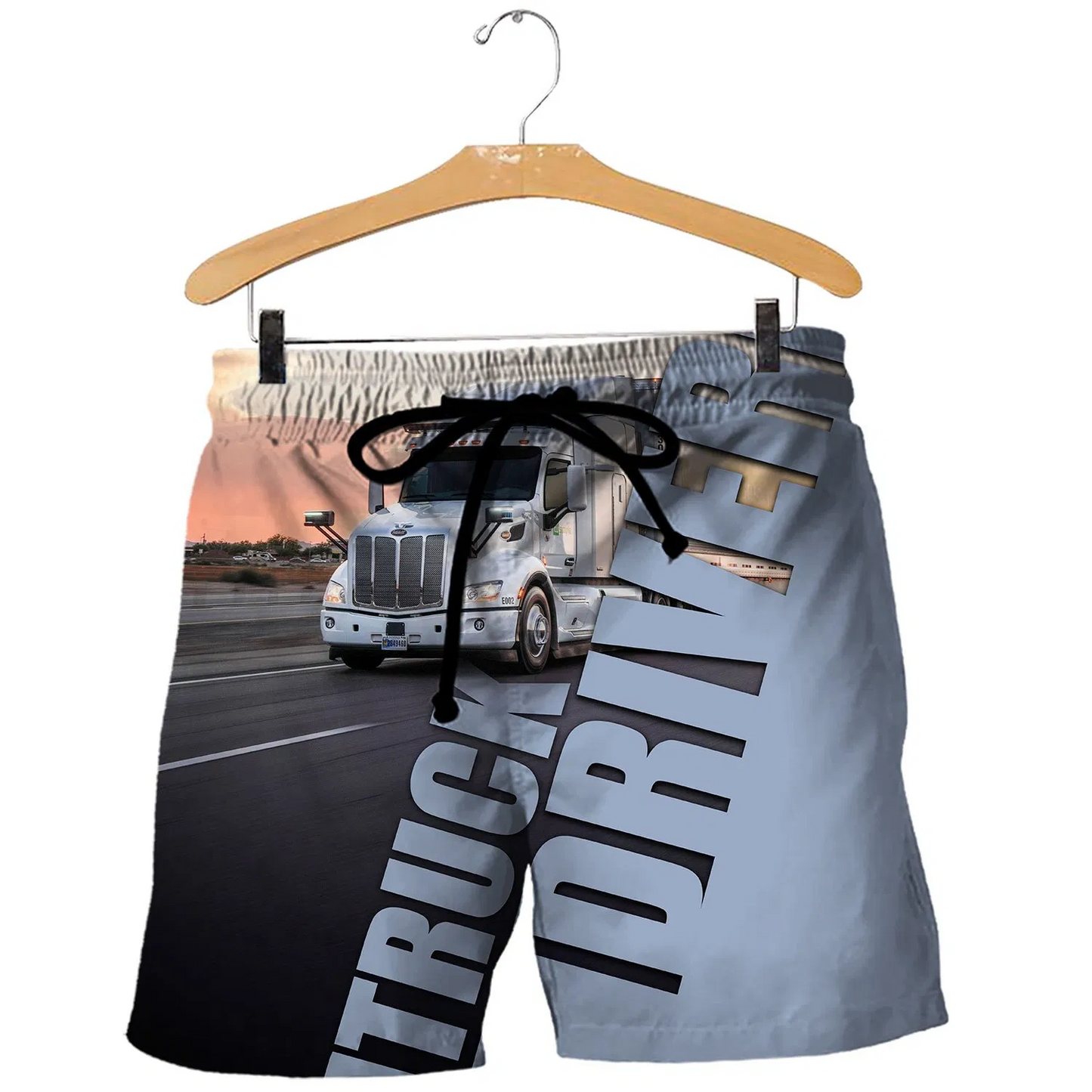 LOVE TRUCK 3D ALL OVER PRINTED SHIRTS AND SHORT FOR MAN AND WOMEN PL12032008 - Amaze Style™-Apparel