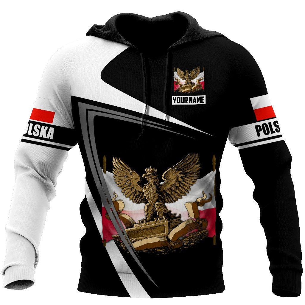 Personalized Polska 3D All Over Printed Unisex Hoodie