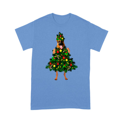 Dog Christmas Tree Standard T-shirt TN